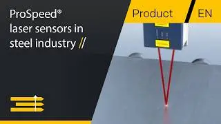 ProSpeed laser sensors – Measure length and speed in production processes without contact