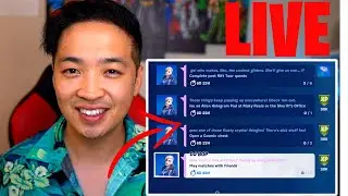 🔴 Fornite LIVE Season 7  Complete Post Rift Tour Quests