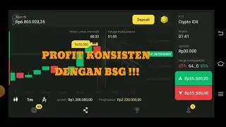 Trading Binomo !!! Teknik BSG cuan santai  simak vidio nya !!!