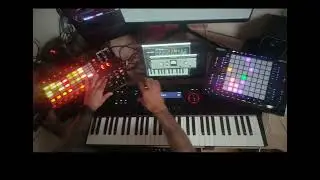 Native instruments kontrol s61 mk 3 new firmware 1.9.4 update with akai apc 64,apc 40 mk2