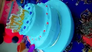 Step by step Tutorial Of Two Tyre Birthday Cake | How to make Perfect Two Tyre Birthday Cake