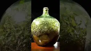 A 60 years old sealed plant            #science #sciencefacts