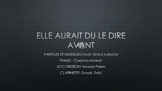Elle aurait du le dire avant