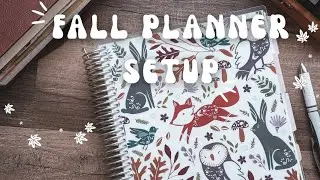 Fall 2025 Planner Setup! 🍂 All the fall things in my notebook planner! #fall #plannerlayout 