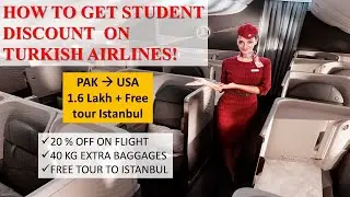 How to Avail Student Discount on Turkish Airlines | Complete Booking Guide 2025