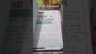 Health Insurance Investigatory project cbse board class 12 #shorts #cbse #investigatoryprojec