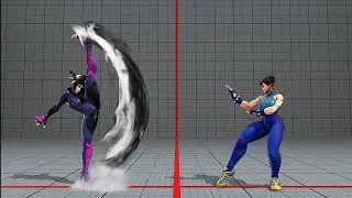 Juri Combo Into CA (Street Fighter V)
