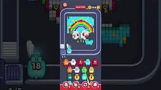 Pixel Flow Level 1510 &ndash; Full Walkthrough (No Commentary)