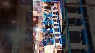 Intelligent robotic arms perform dance and love you
