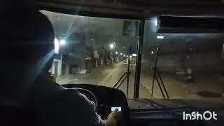 É mil vezes melhor conduzir o ônibus à noite do que durante o dia