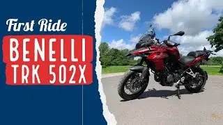 First ride on my new Benelli TRK 502X after 25 years off the motorbike