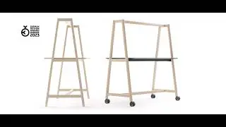 Speed modeling in Revit - Narbutas Nova Wood Multipurpose table