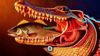 Crocodile Digestion Explained &mdash; From Fish to Energy