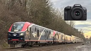 NEW CAMERA!!!! Canon R100 - Amtrak Coast Starlight 14 in Felida, Wa