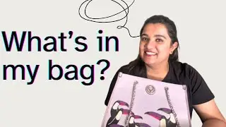 What's In My Bag? | ಹ್ಯಾಂಡ್ ಬ್ಯಾಗ್ ರಿವೀಲ್| @vaishnavichandrashekar06