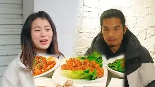 Rural Running Water Mat | Country Story  | Chinese Food Yummy Recipes#gourmet recipes