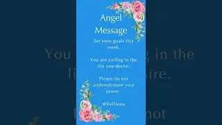 Angel Message Today  #angelmessages #tarot #psychictarot #crystals #angelblessings #yoga  #love