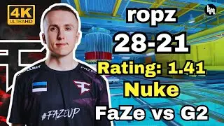 ropz (28-21) FaZe vs G2 (nuke) | Perfect World Shanghai Major 2024 #cs2 #shanghaimajor2024