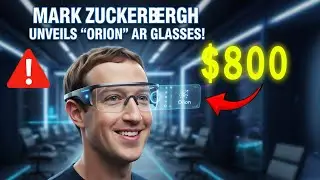 Meta Hypernova Ray-Ban Glasses | First Official Look | Augmented Reality Glasses | Meta Connect 2025