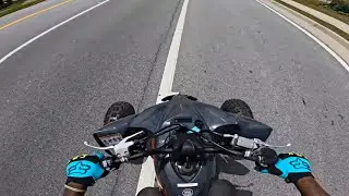 FIRST RIDE ON MY QUAD! 2023 YFZ450R SE! KO9ETV