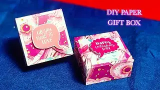 paper gift box l cute paper gift box l DIY