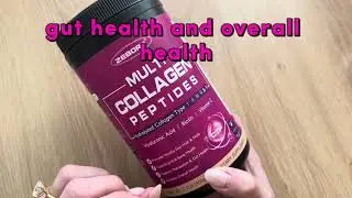 Hydrolyzed Multi Collagen - hair skin nails joints #Zebora  AMAZON FIND!