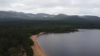 Loch Morlich and Loch an Eilein, Cairngorms - Drone Clips