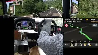 ユーロトラックシミュレーター２　ProMods　イタリアの家(House Mod)からイタリアのローマまで走る　 NO152