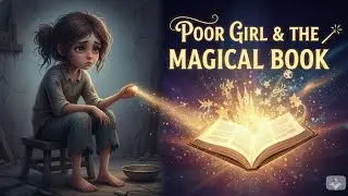 Poor Girl & The Magical Book ✨ | Inspirational Kids Story | Urdu / Hindi Animated Tales for Children