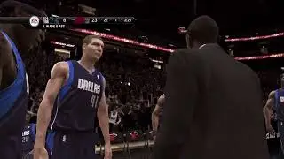 NBA Live 08 Xbox 360 Gameplay - Dallas Mavericks vs Miami Heat