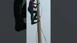 Electric Poles & Wire Work for ac 220v