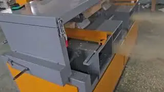 Video of Wood Pallet Notching Machine