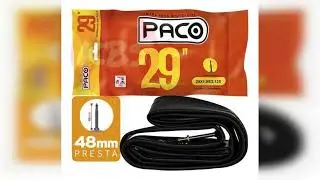 Review: C&acirc;maras de Ar Paco 29 Bico Fino Presta MTB 1.95-2.125 Goma Alta Resist&ecirc;ncia