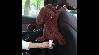 Cute Cartoon Car Tissue Box