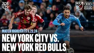 Match Highlights | New York City FC 0-2 Red Bulls | November 23, 2024