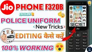 Jio Phone Me Photo Par Police Dress Frame Kaise Set Karen