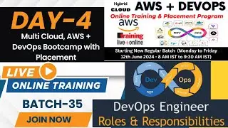 Day-4 of 55 Day's DevOps Roles & Responsibility  || Live Zoom Recording (Batch-35) || 8 AM IST