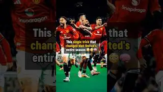 The trick that SAVED Man United 👀