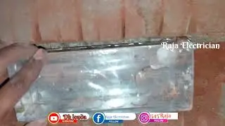 House electric waring gi box fitting HOUSE ELECTRIC 🏠 WARING ||