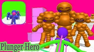 plunger hero download | plunger hero gameplay |mobile games | walkthrough games for android offline
