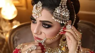 Yasmeen Haq | Barat makeup tutorial | darama celebrity | Farah’s beauty salon