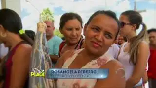 Fiéis abraçam Santuário de Santa Cruz dos Milagres