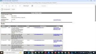 SAM Exam Access Module 10 Using SQL | SAM_Exam_Access_module_8 | SAM_Exam_Access_module_09 | CENGAGE