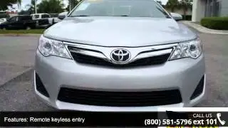 2013 Toyota Camry LE - Lipton Toyota - Ft. Lauderdale, FL...