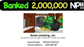 Neopets Milestone: Banked 2 Million Neopoints!