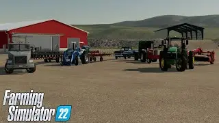 MOWING HAY WITH MY NEW TO ME INTERNATIONAL FARMING SIMULATOR 22 ( UMRV ROLEPLAY )