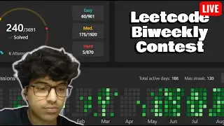 Leetcode weekly contest 474 | Live attempt