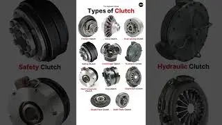 Types of Clutch | Automotive Part-5 #clutch #shorts