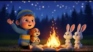 Camping Under Stars Song | Fun Kids Songs, Nursery Rhymes & Baby Music ⛺🌟🎶
