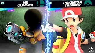 Super Smash Bros Ultimate Amiibo Fights Gunner vs the World #33 vs Red